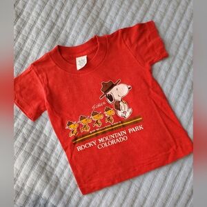VTG Snoopy Boyscout Tshirt